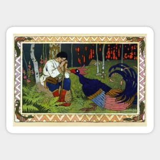 Ivan and the Firebird - Ivan Bilibin Sticker